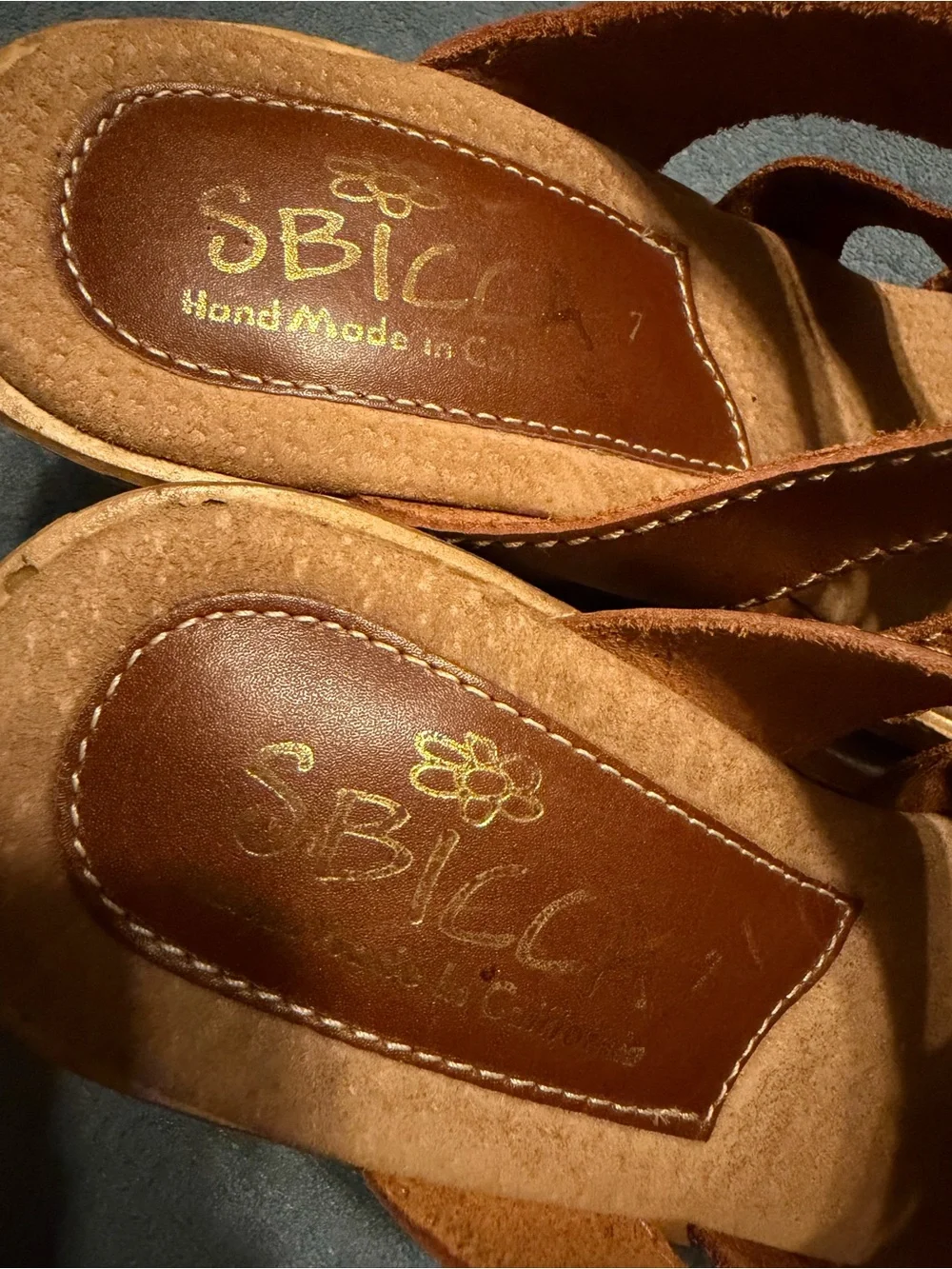Sbicca wedge slides